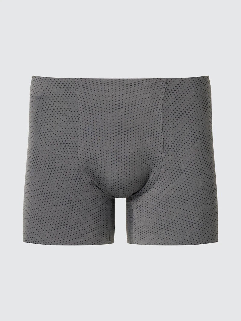 Боксеры airism seamless с принтом