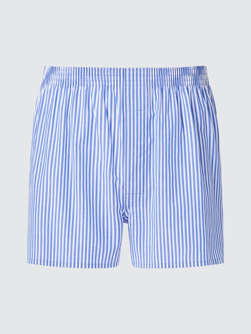 Шорты из ткаченой ткани (полоска)
