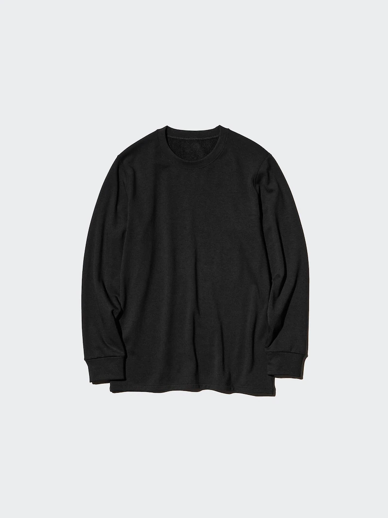 Футболка с длинным рукавом crew neck heattech ultra warm