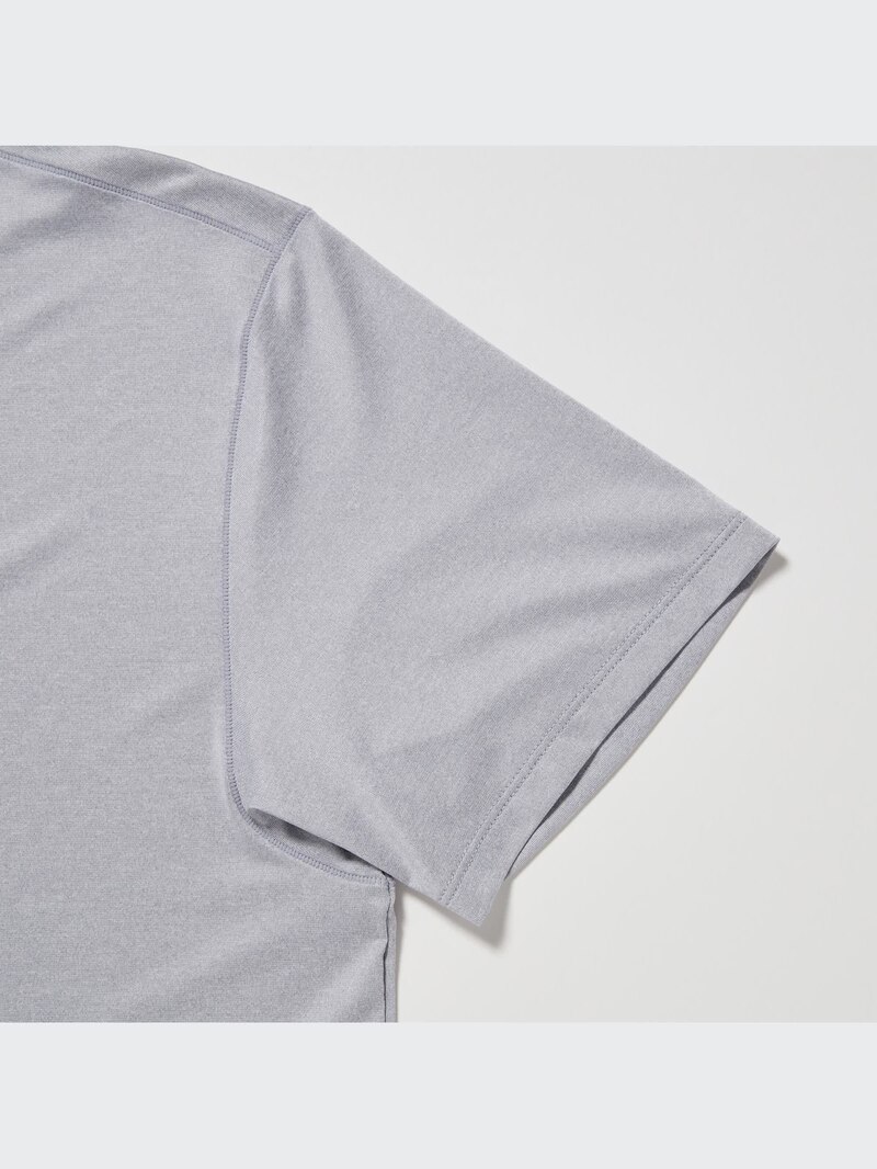 Футболка с круглым вырезом airism (цвет хаки)