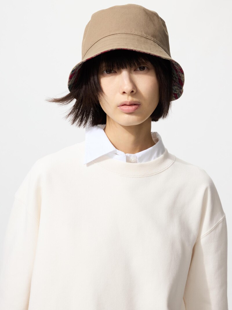 Ведро-шляпа с двусторонним дизайном