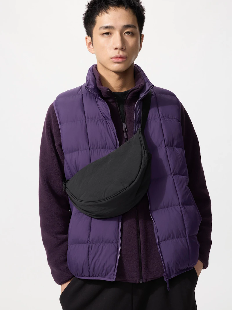 Круглая мини-сумка через плечо