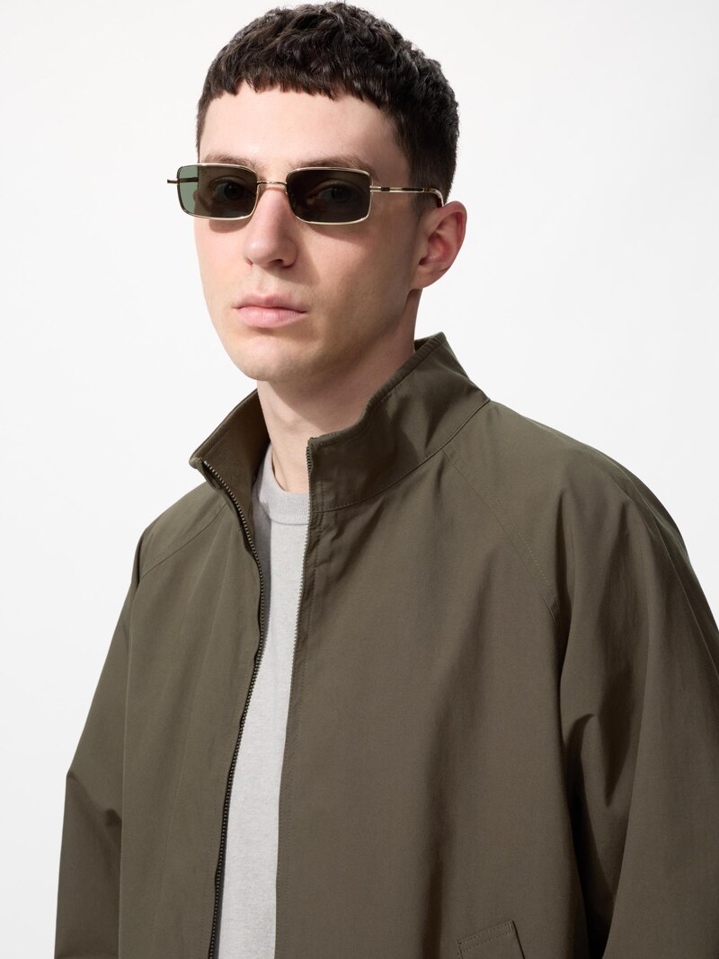 Солнечные очки (прямоугольные, металлические)