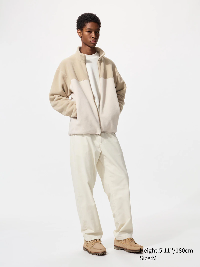 Брюки из вельвета с удобным кроем до щиколотки