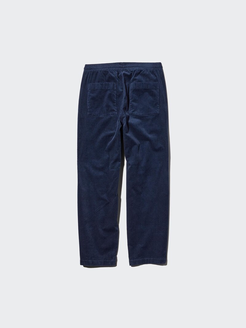 Брюки из вельвета с удобным кроем до щиколотки