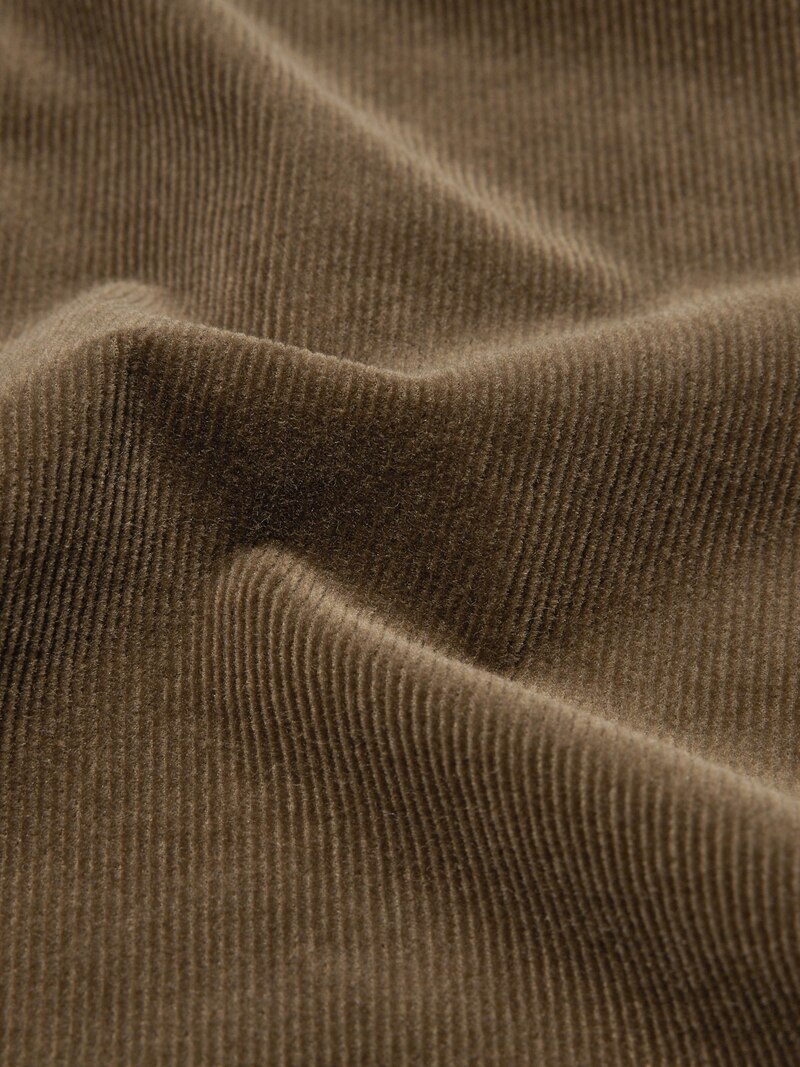 Брюки из вельвета с удобным кроем до щиколотки