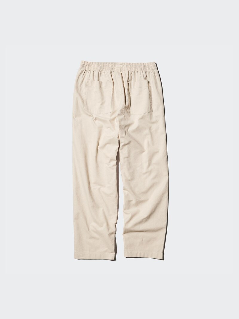 Брюки из смесового льна easy