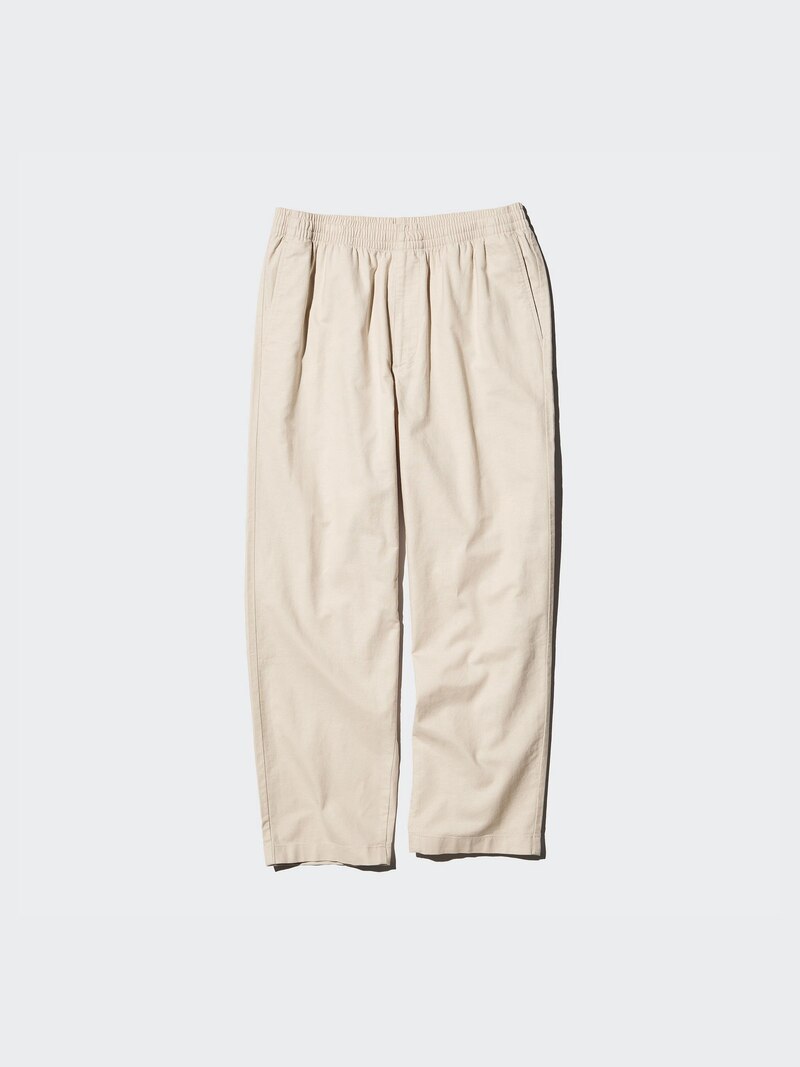 Брюки из смесового льна easy