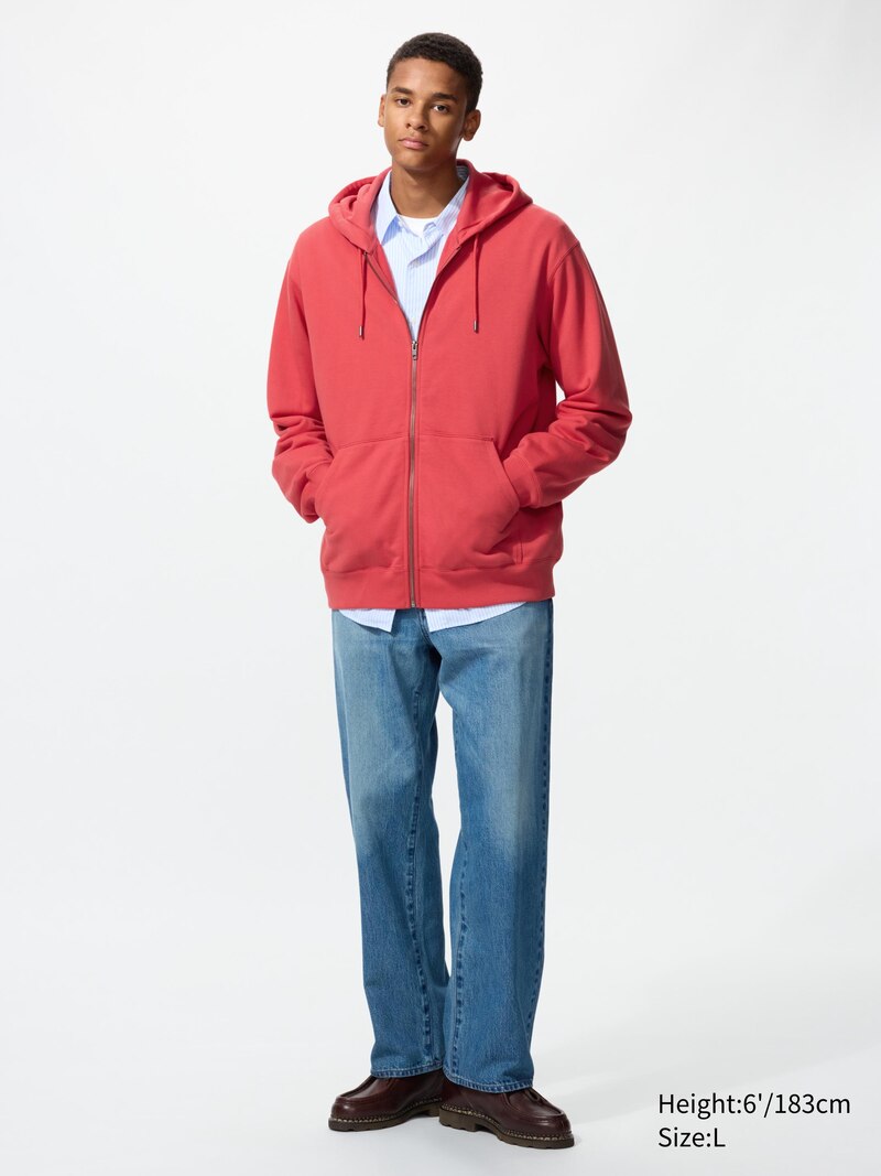 Толстовка с капюшоном с полной молнией