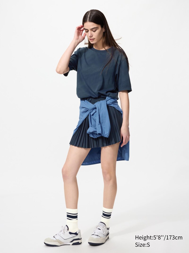 Футболка dry-ex (с узором) синяя