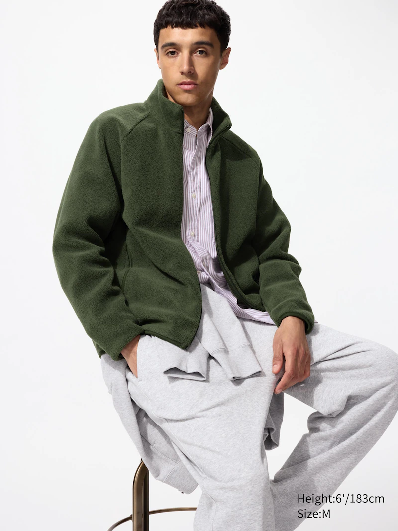 Флисовая куртка с полной молнией