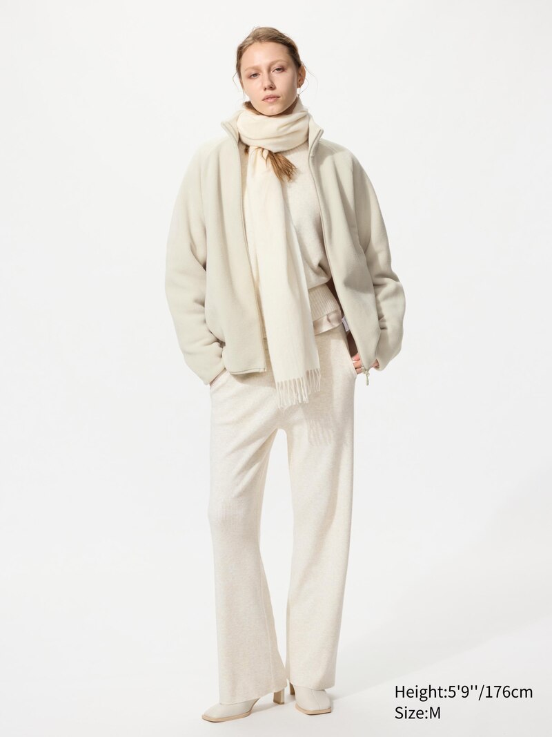 Флисовая куртка с молнией на полную длину