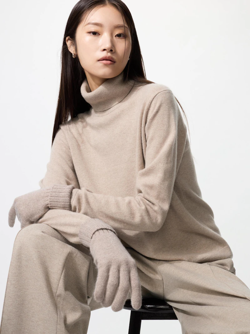 Перчатки из 100% кашемира