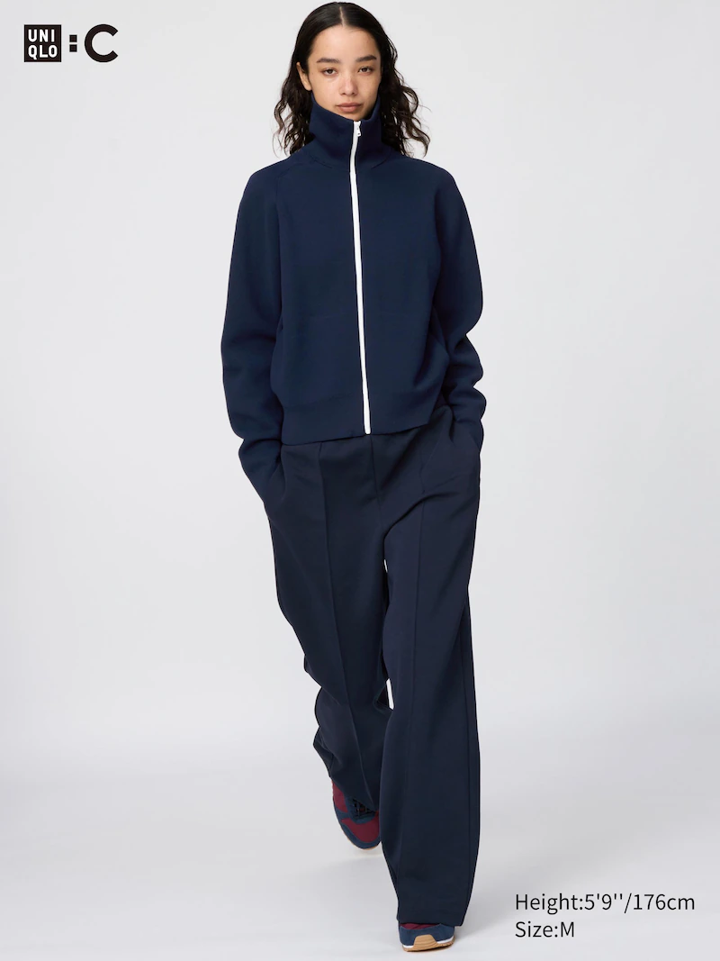 Укороченные прямые брюки из футболки (длинные)