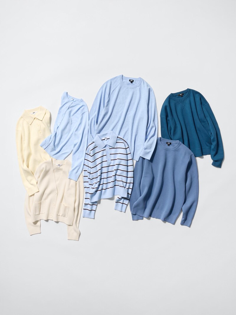 Джемпер с круглым вырезом из хлопка smooth cotton