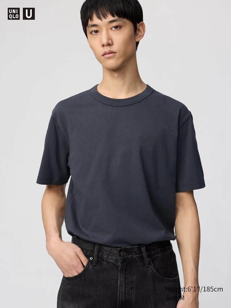 Футболка с круглым вырезом