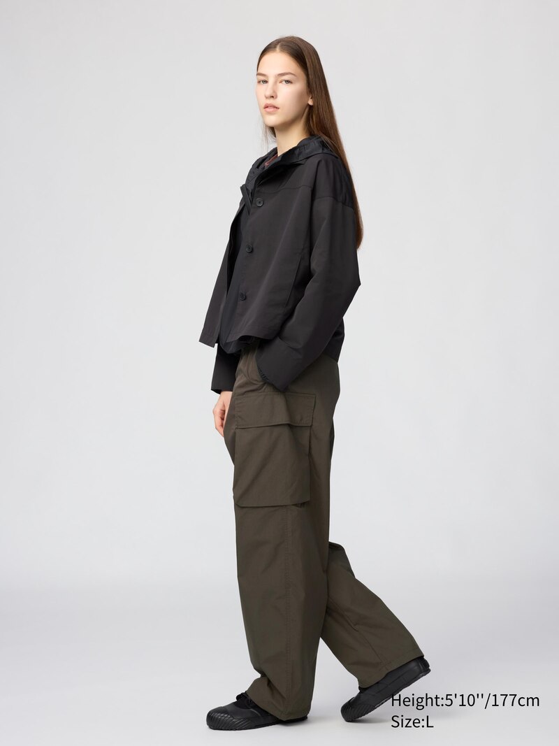 Широкие грузовые брюки