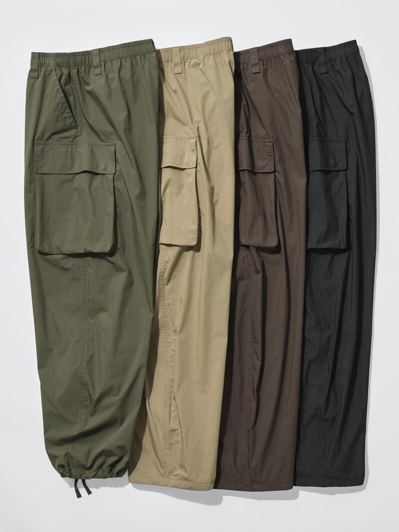 Широкие грузовые брюки