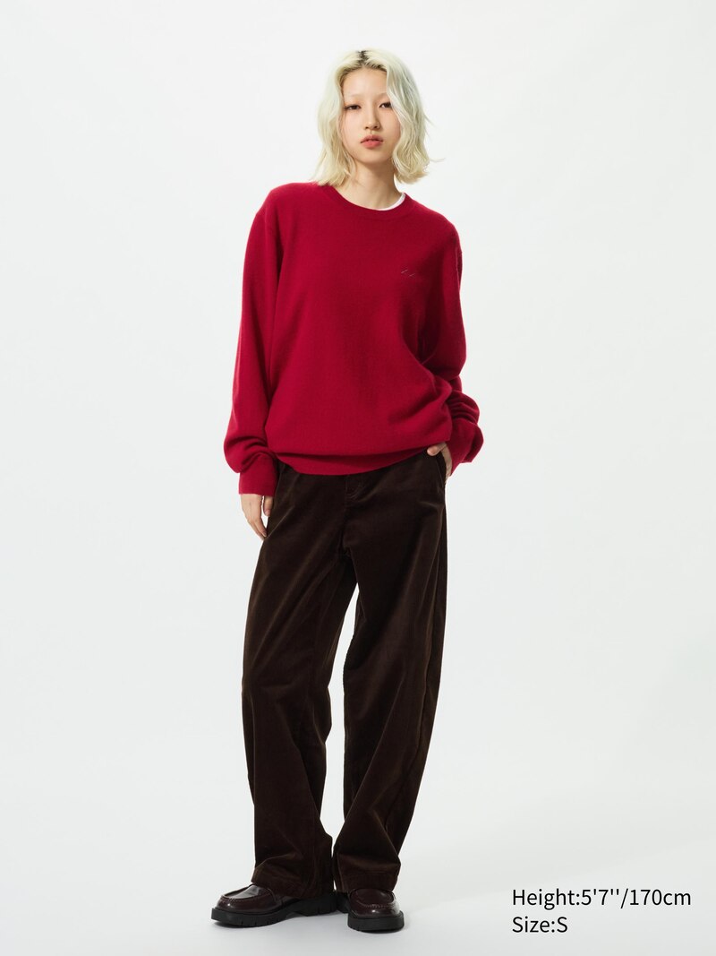 Свитер с круглым вырезом kaws winter из 100% кашемира