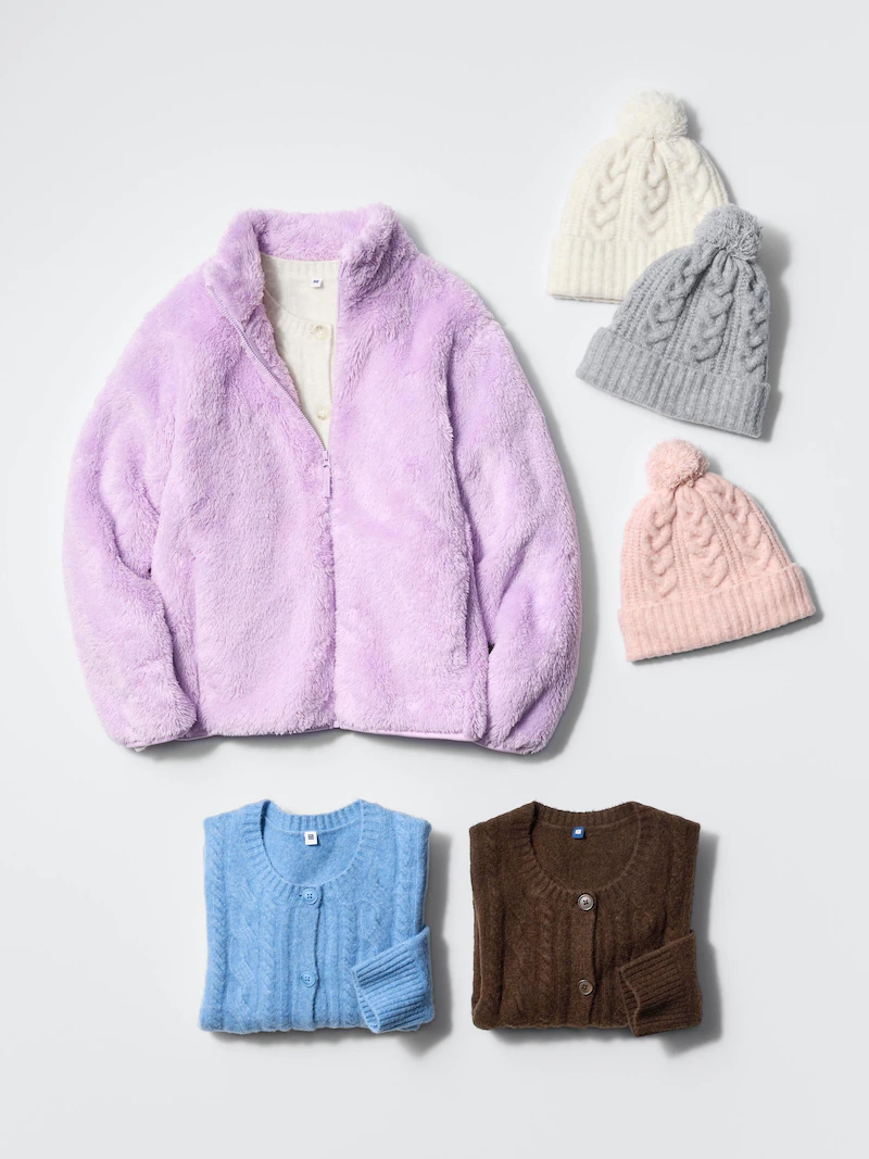 Теплая флисовая куртка с полной молнией