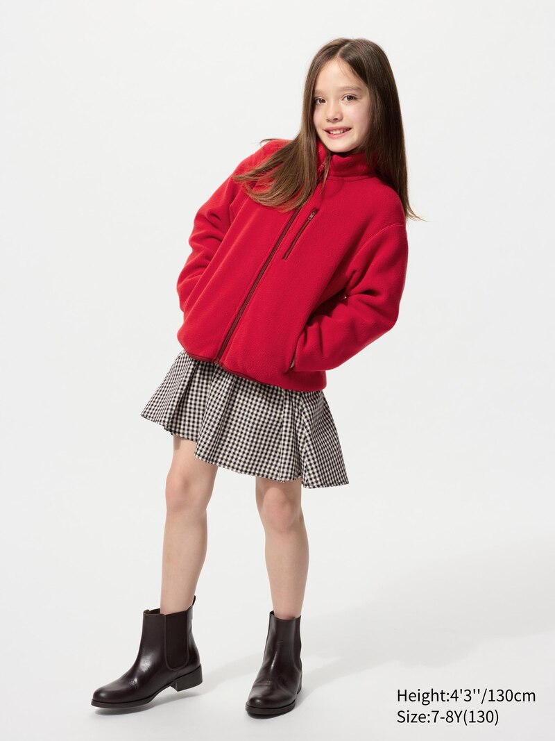 Флисовая куртка с застежкой на молнию