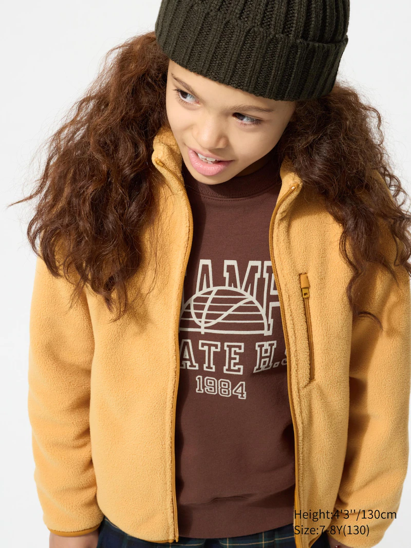 Флисовая куртка с застежкой на молнию