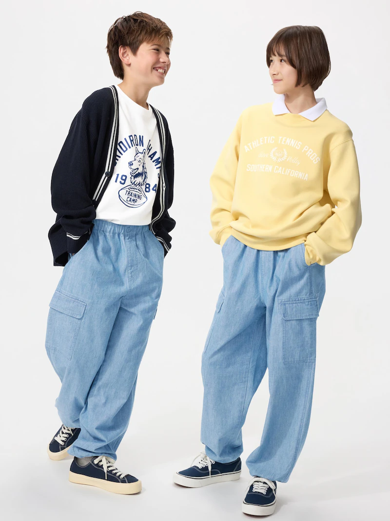 Брюки-джоггеры cargo (шамбре)