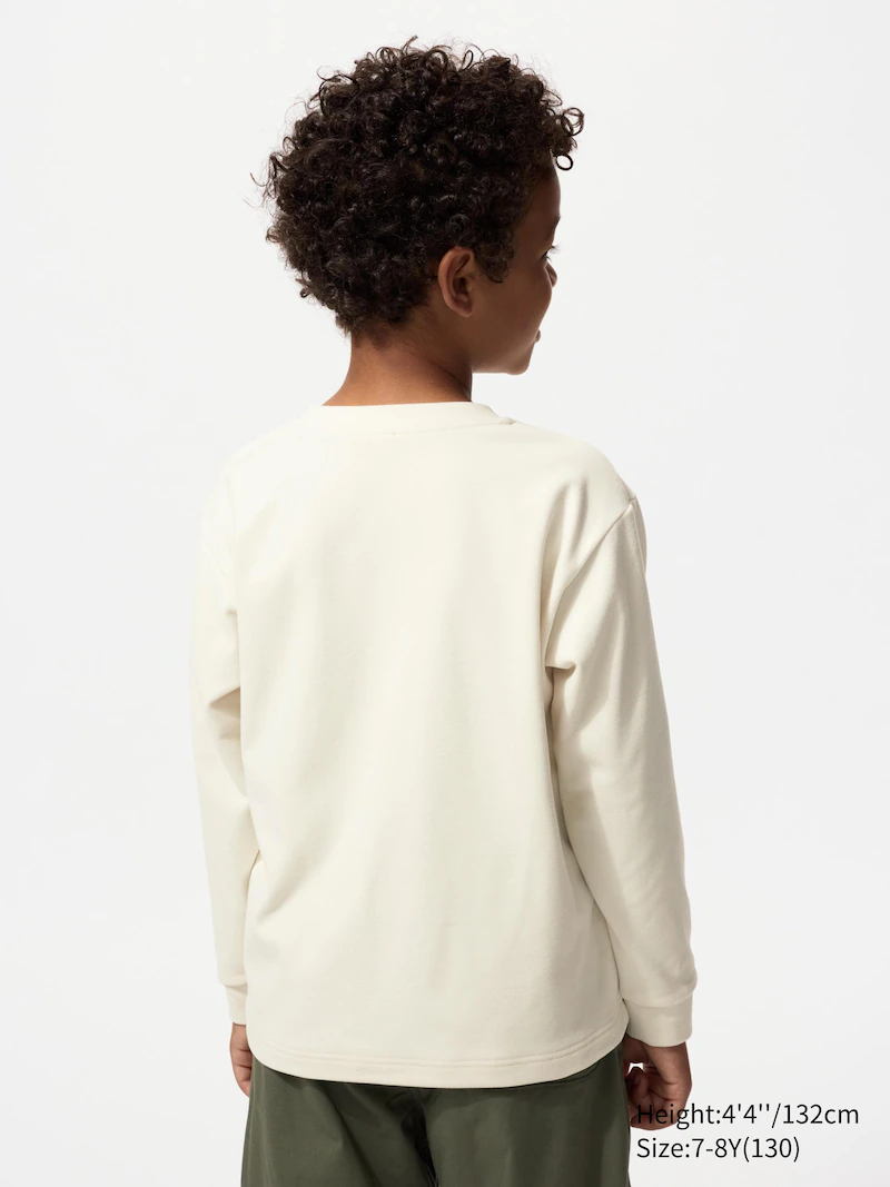 Флисовая футболка с круглым вырезом