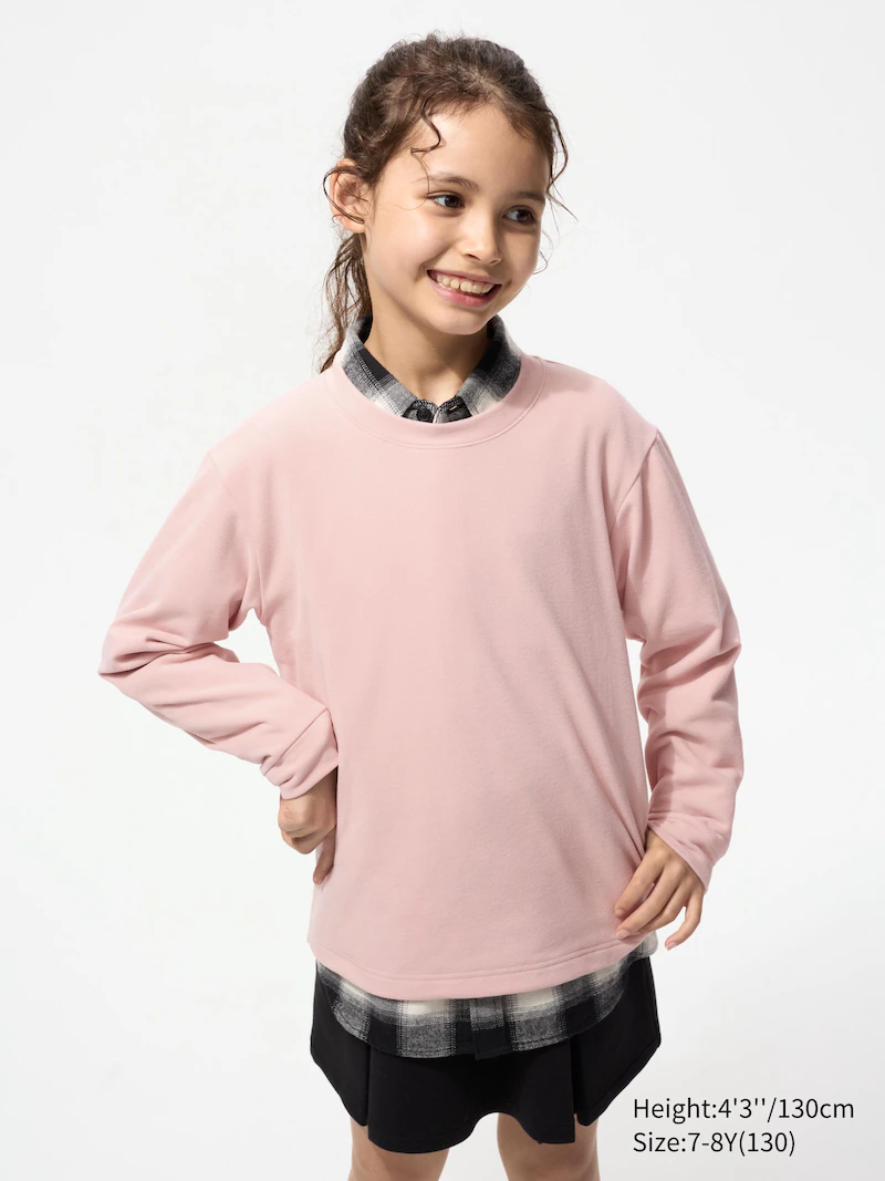 Флисовая футболка с круглым вырезом