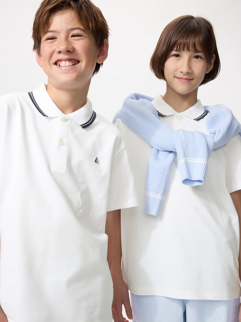 Поло из сухого пике (с вышивкой)