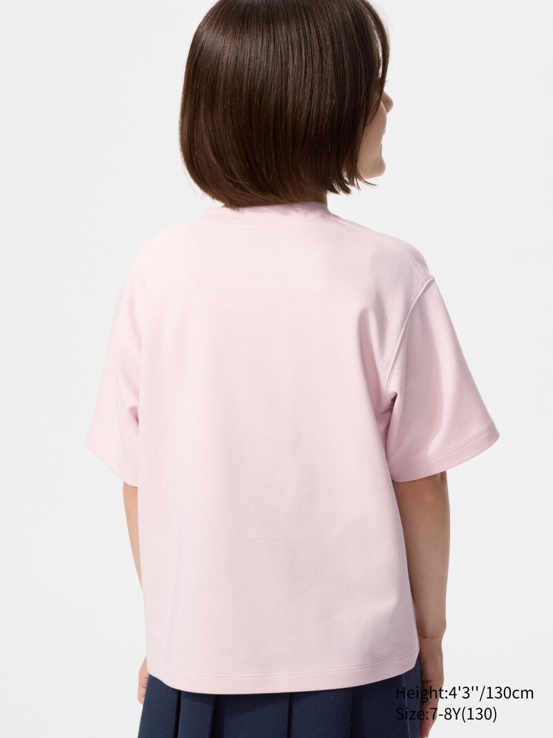 Футболка airism cotton crew neck (с графическим принтом)