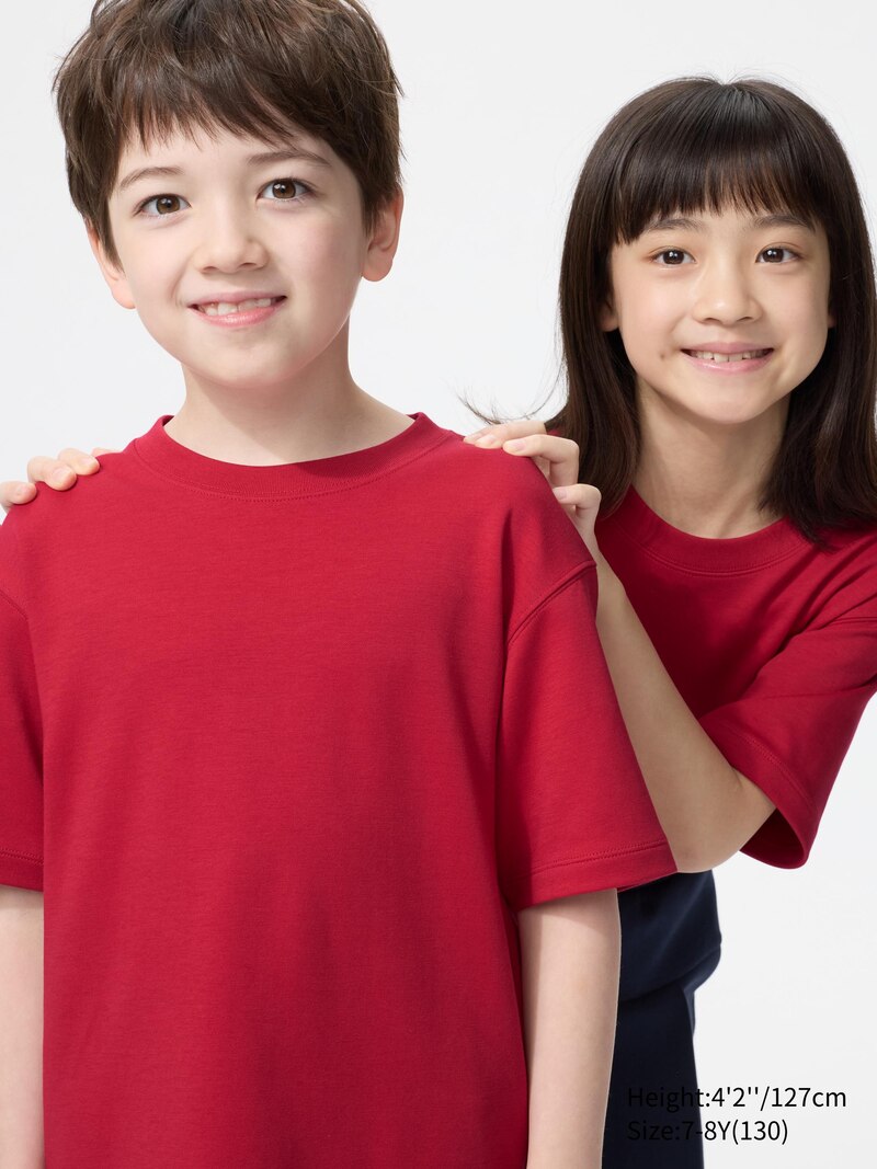 Футболка airism из хлопка с круглым вырезом