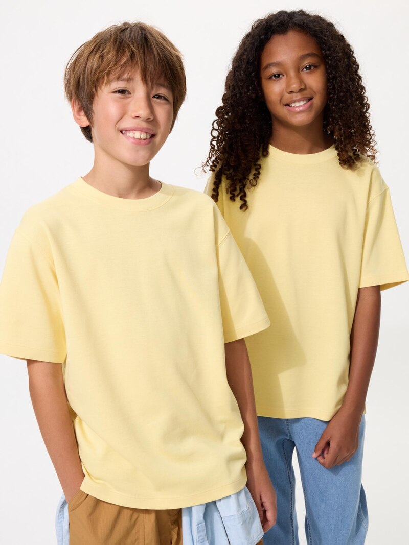 Футболка airism из хлопка с круглым вырезом