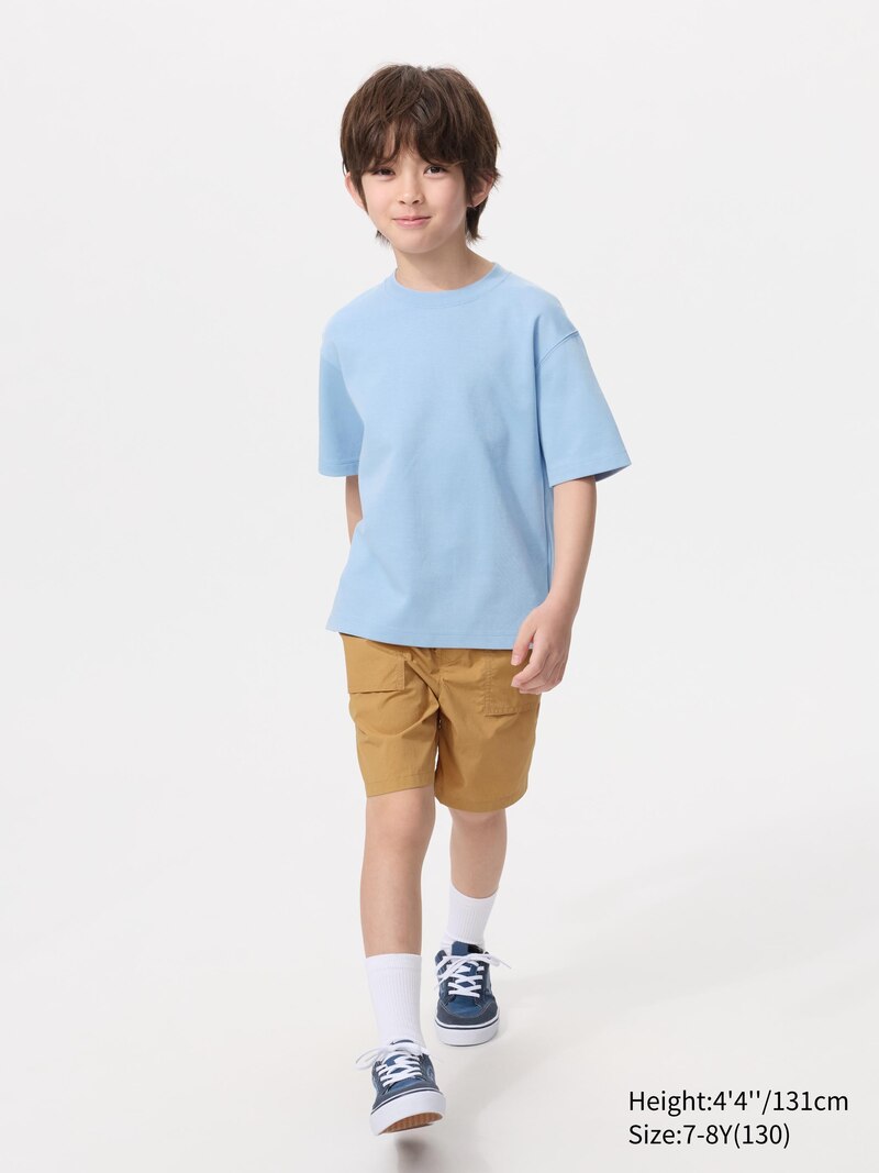 Футболка airism из хлопка с круглым вырезом