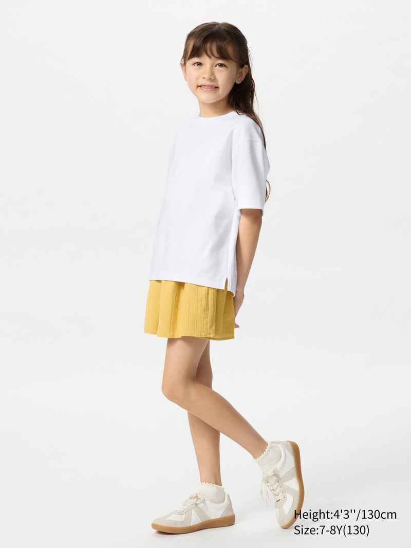 Футболка с круглым вырезом airism cotton