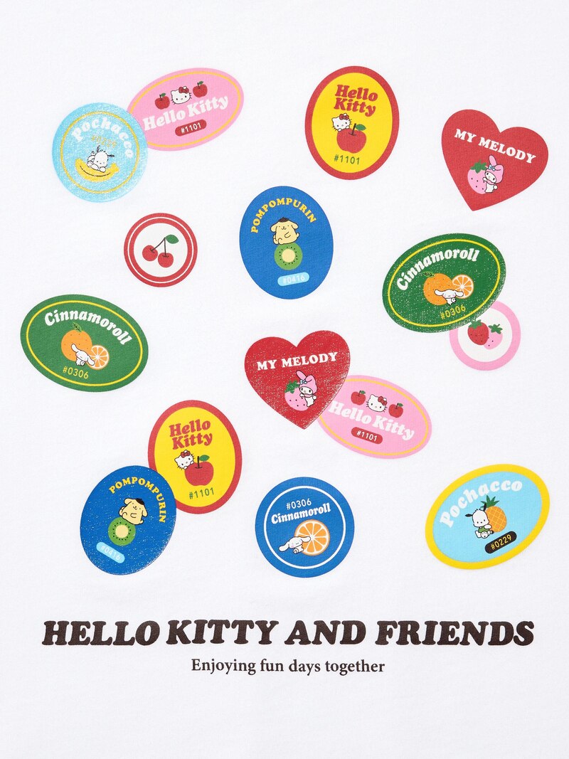 Футболка с графическим принтом sanrio characters ut