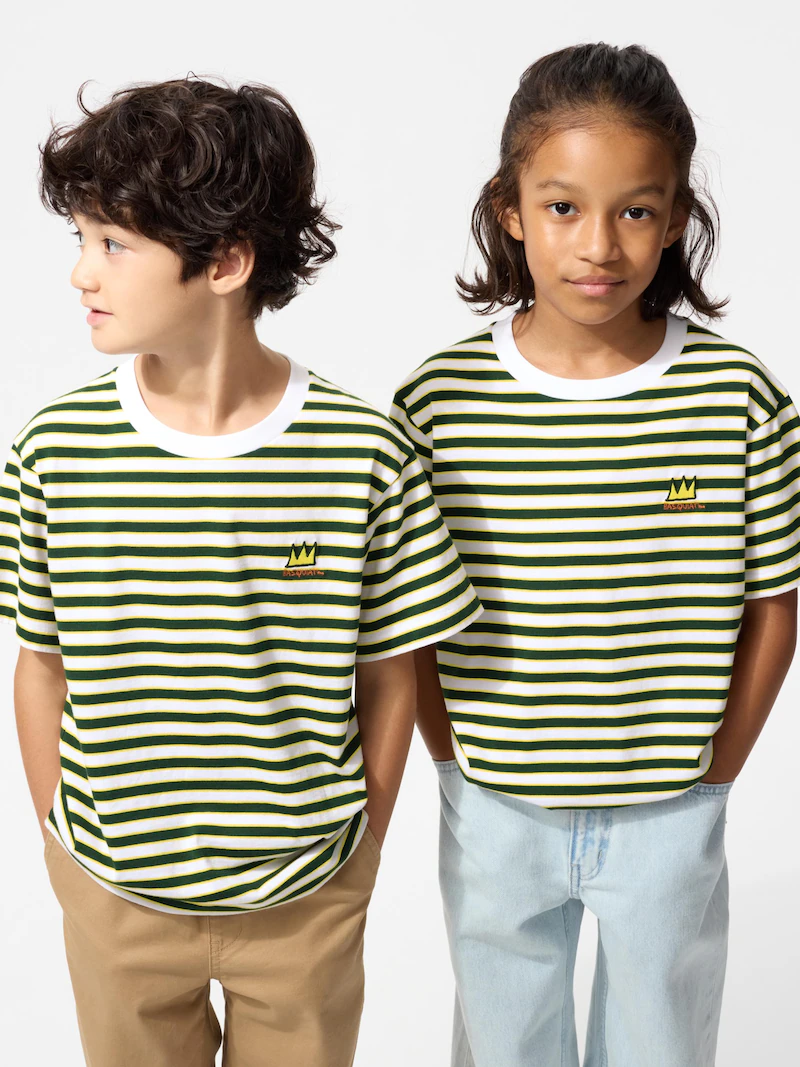 Футболка с графикой ny pop art (жан-мишель баскиа)