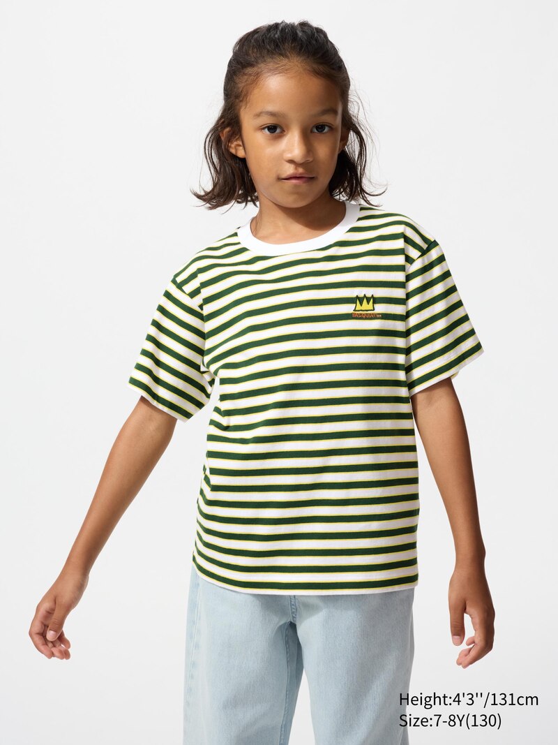 Футболка с графикой ny pop art (жан-мишель баскиа)