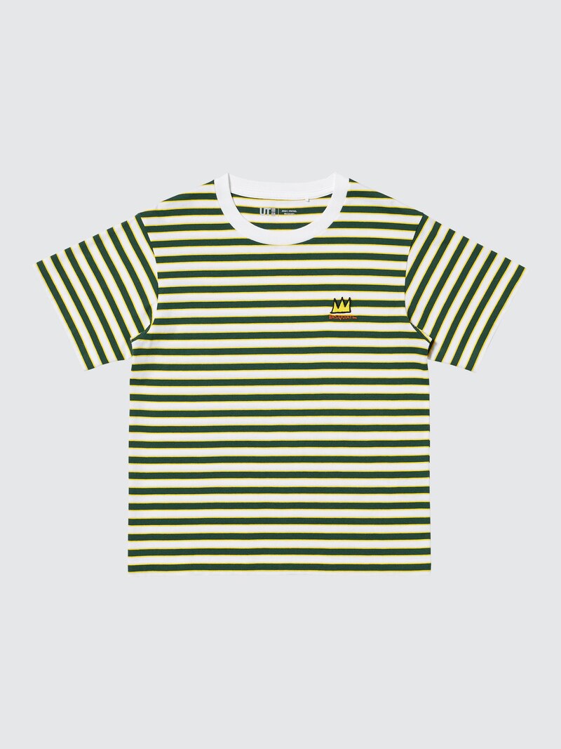 Футболка с графикой ny pop art (жан-мишель баскиа)