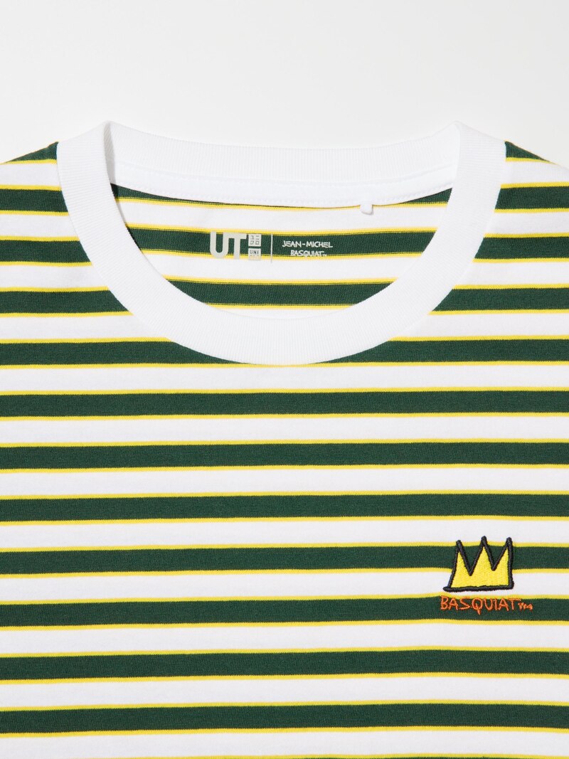 Футболка с графикой ny pop art (жан-мишель баскиа)