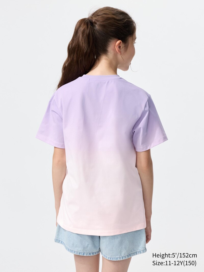 Футболка dry-ex с круглым вырезом (с принтом)