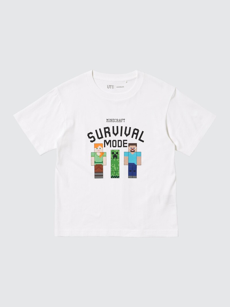 Футболка с графикой minecraft ut