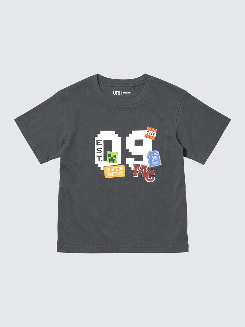 Футболка с графикой minecraft ut