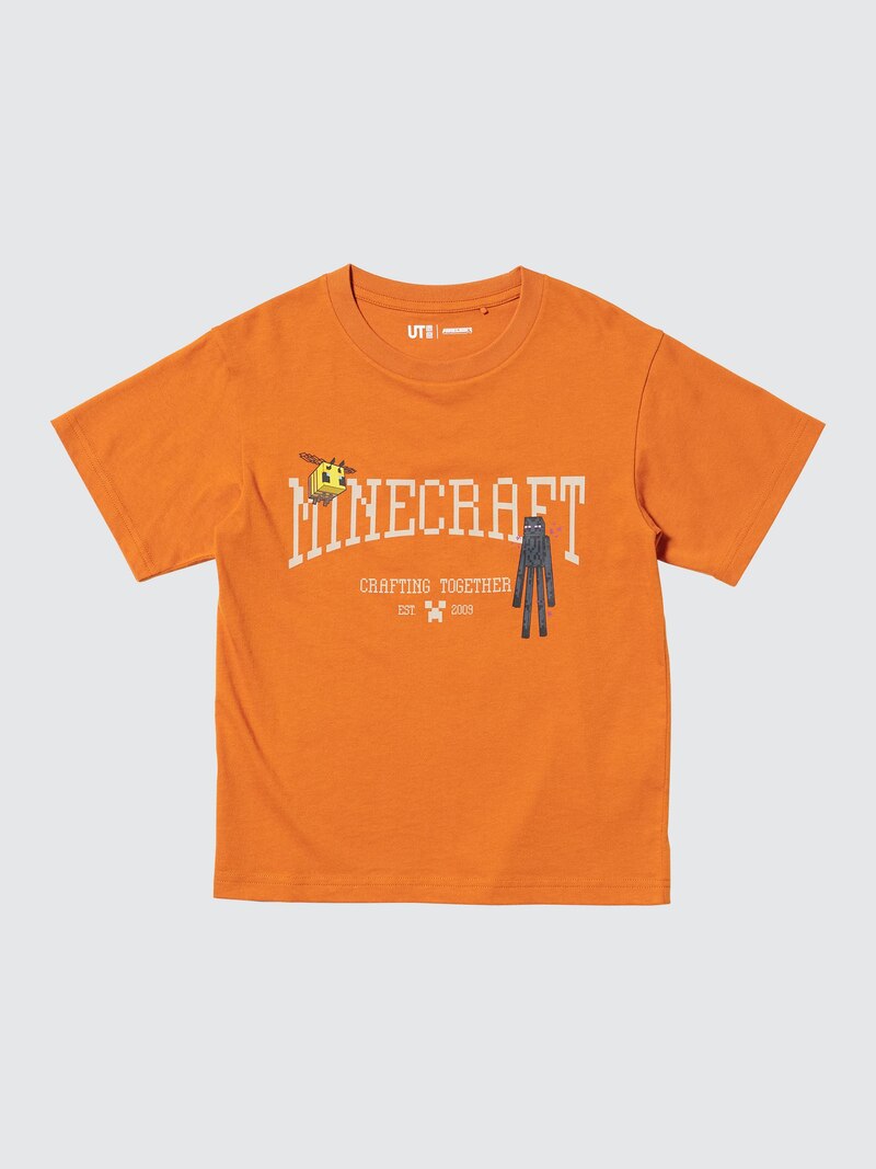 Футболка с графикой minecraft ut