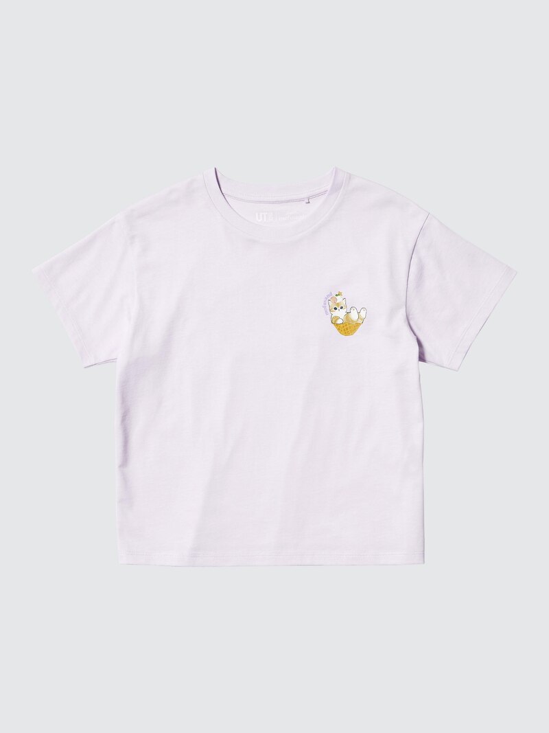 Футболка с графическим принтом mofusand ut