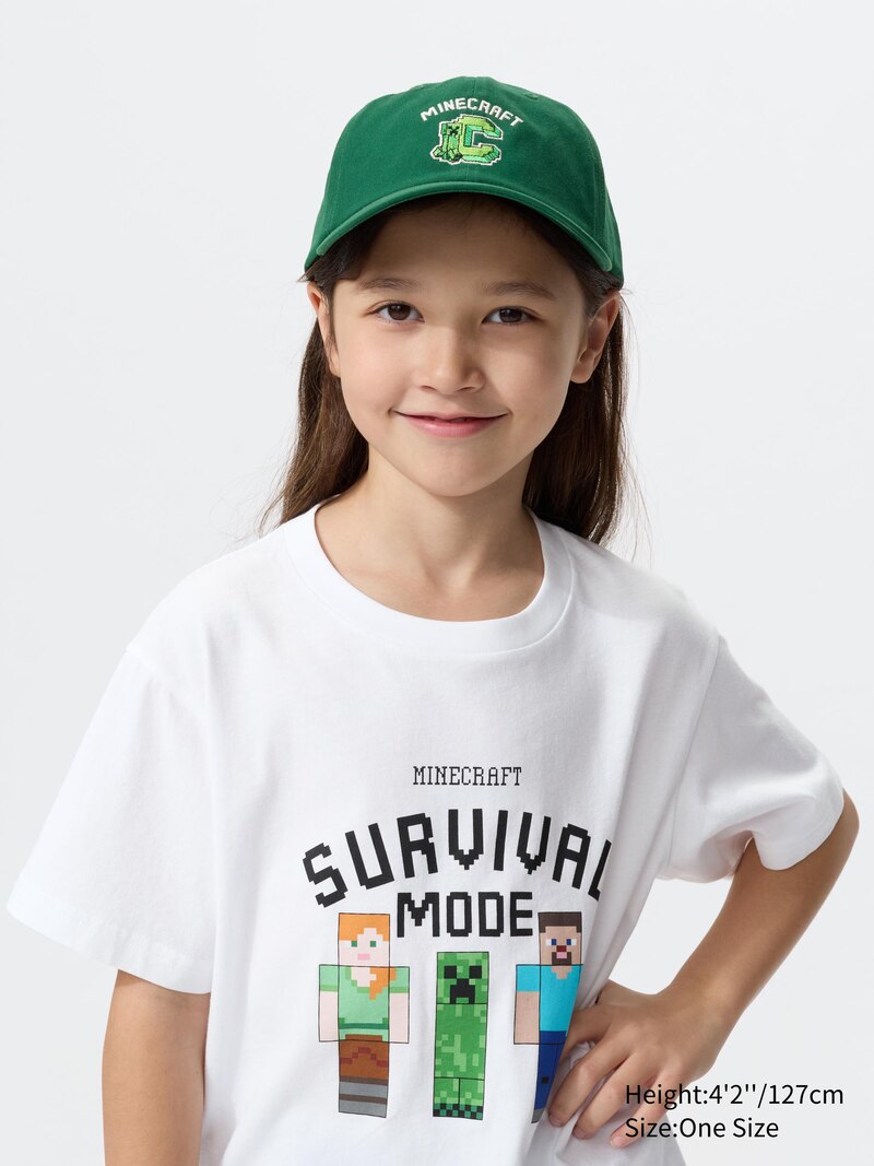 Бейсболка minecraft с уф-защитой ut