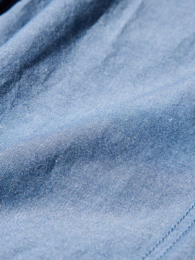 Широкие брюки из льняной смеси