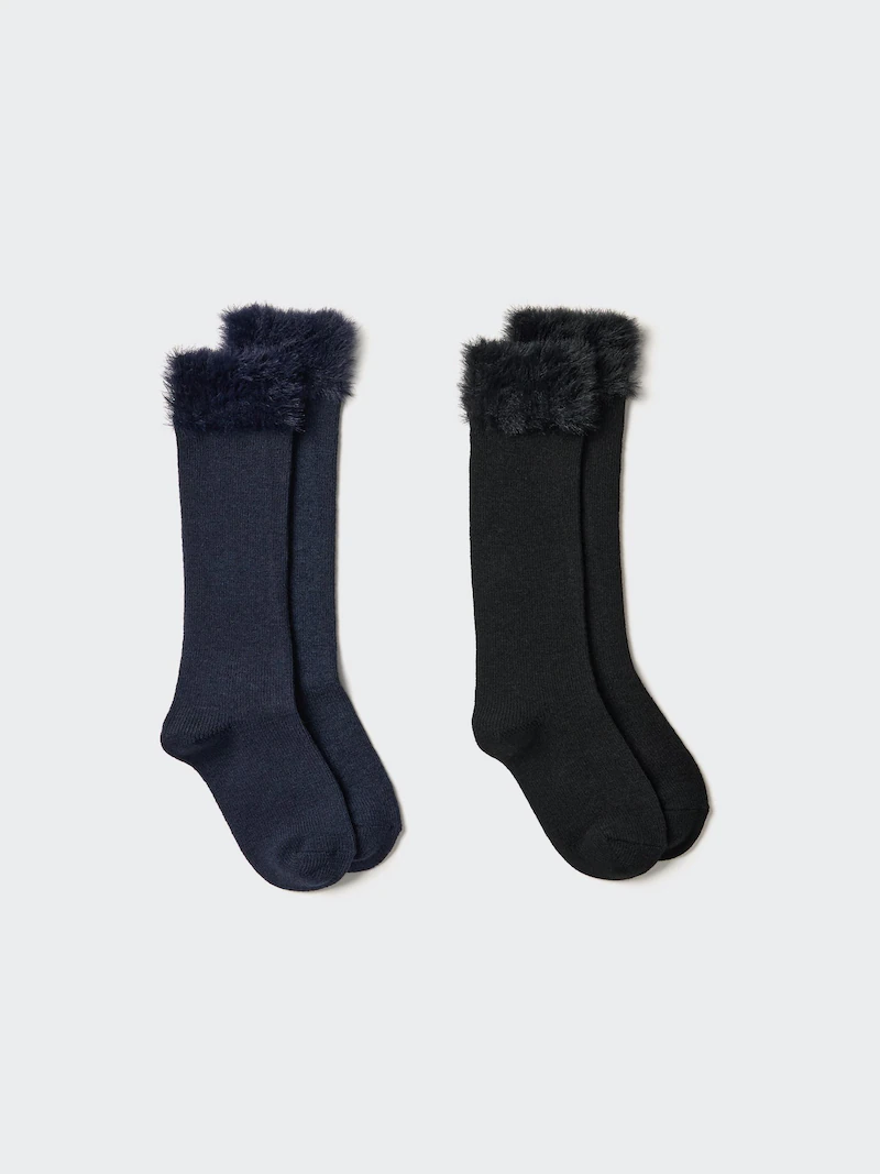 Теплые носки heattech (пушистые, 2 пары)