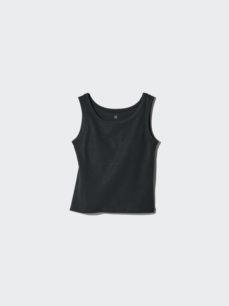 Ребристый топ-бюстье