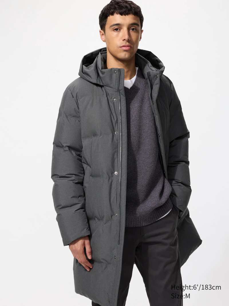 Пуховое пальто seamless